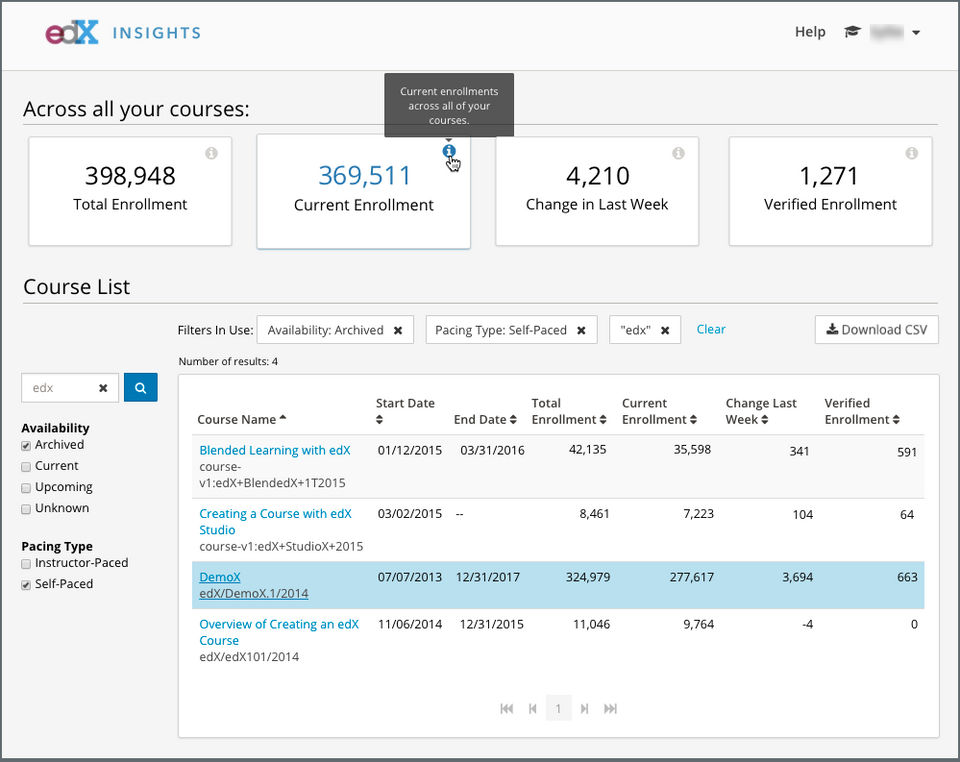 Open edX Screenshot 2