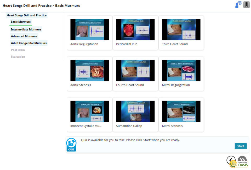 Oasis LMS Screenshot 2