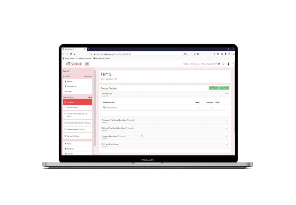 Bokamoso LMS Screenshot 1