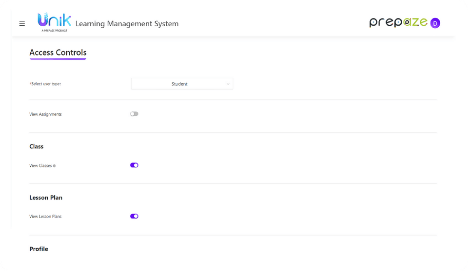 Unik LMS Screenshot 2