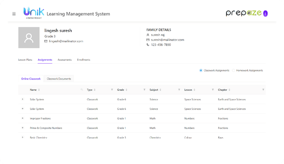 Unik LMS Screenshot 3