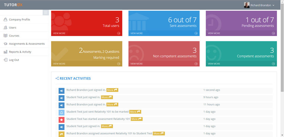 TutorOx Screenshot 1