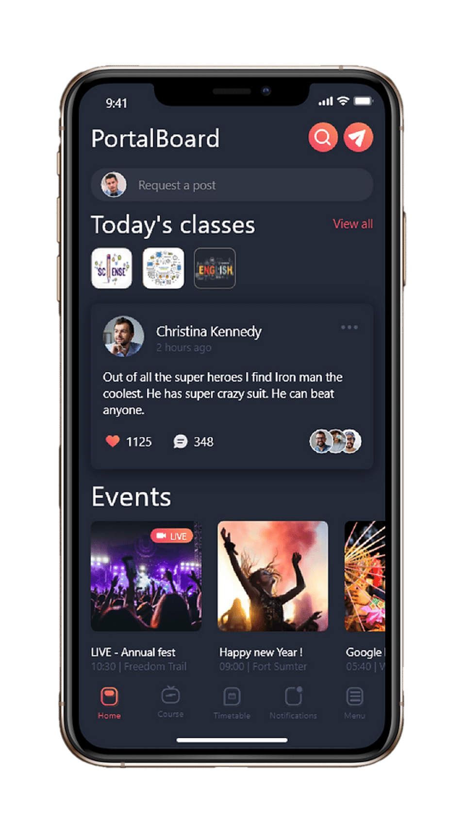 PortalBoard Screenshot 1