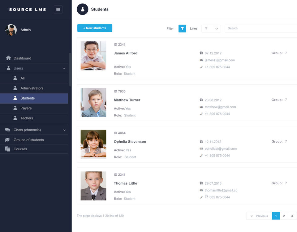 Source LMS Screenshot 2