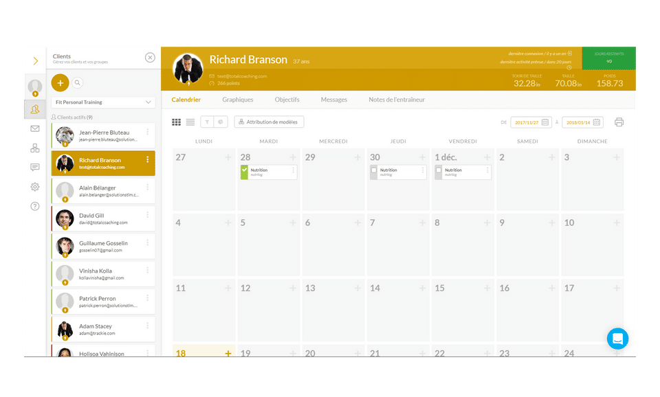 TotalCoaching Screenshot 1
