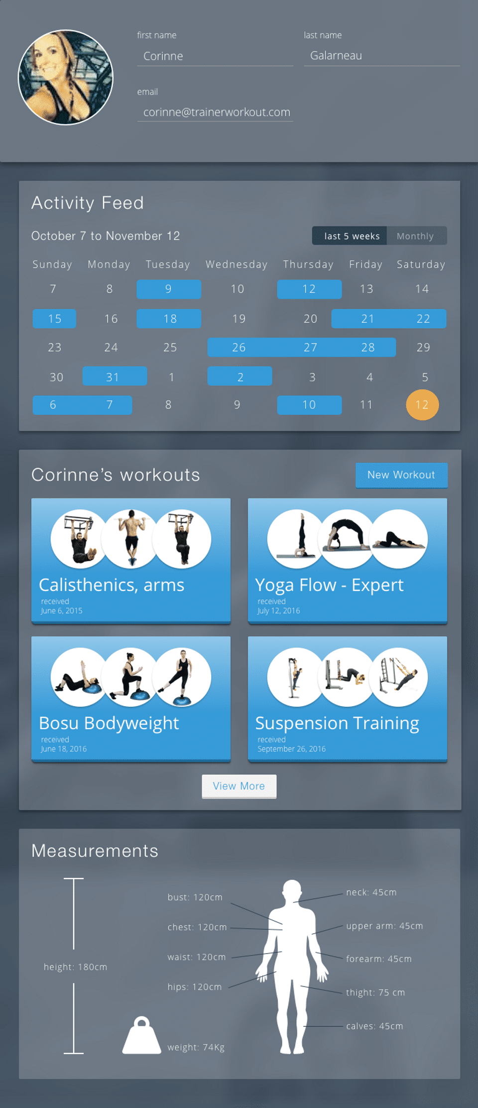 Trainer Workout Screenshot 3