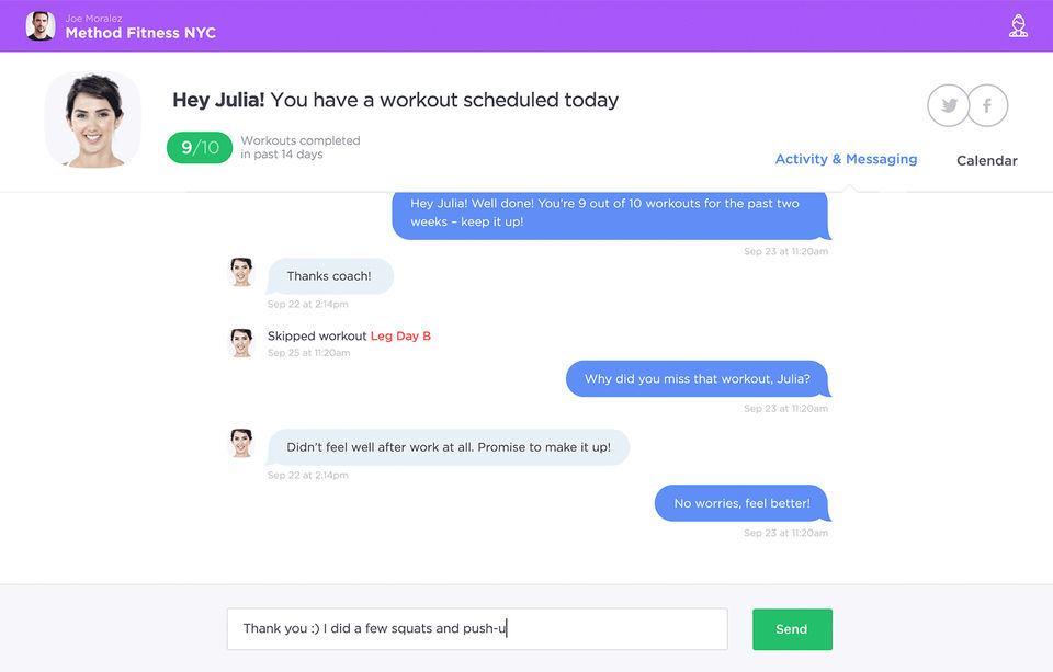 WorkoutLabs Train Screenshot 8