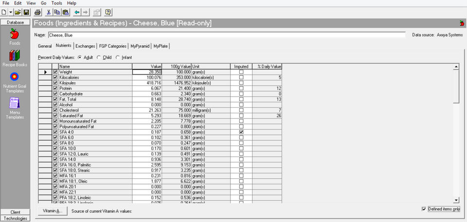 Nutritionist Pro Screenshot 3