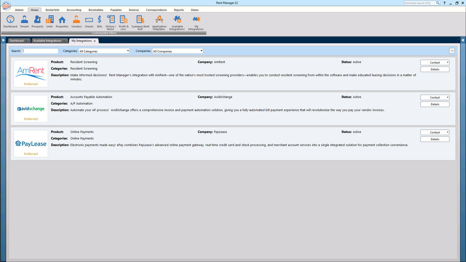 Rent Manager Screenshot 1