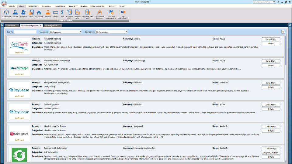 Rent Manager Screenshot 2