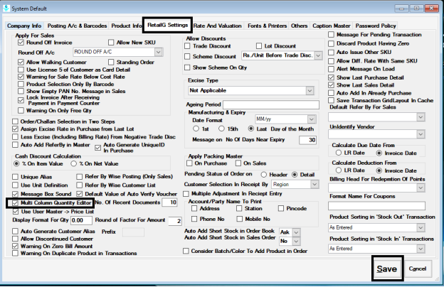 Retailgraph Screenshot 3