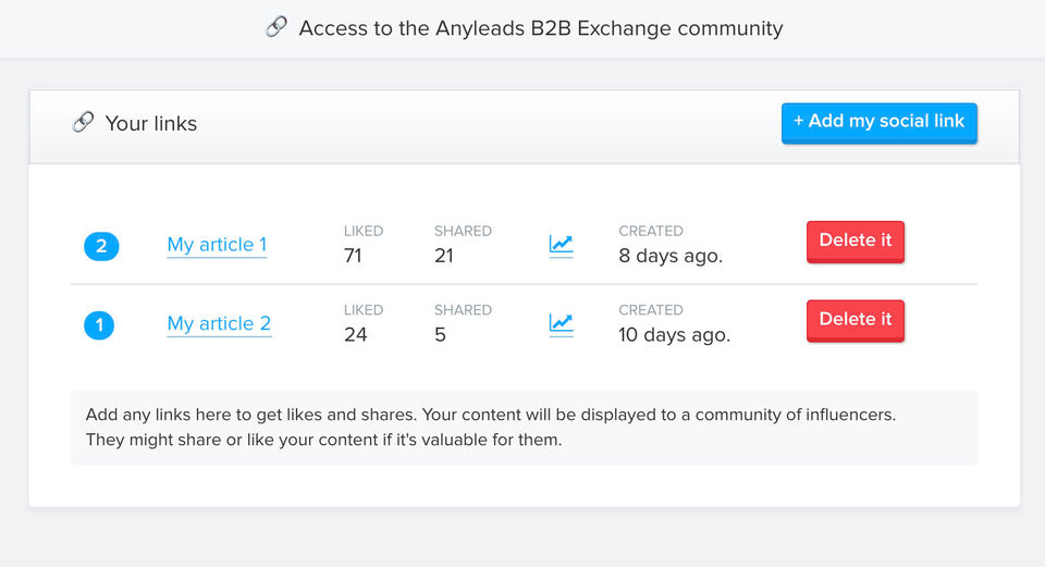 Anyleads Screenshot 3