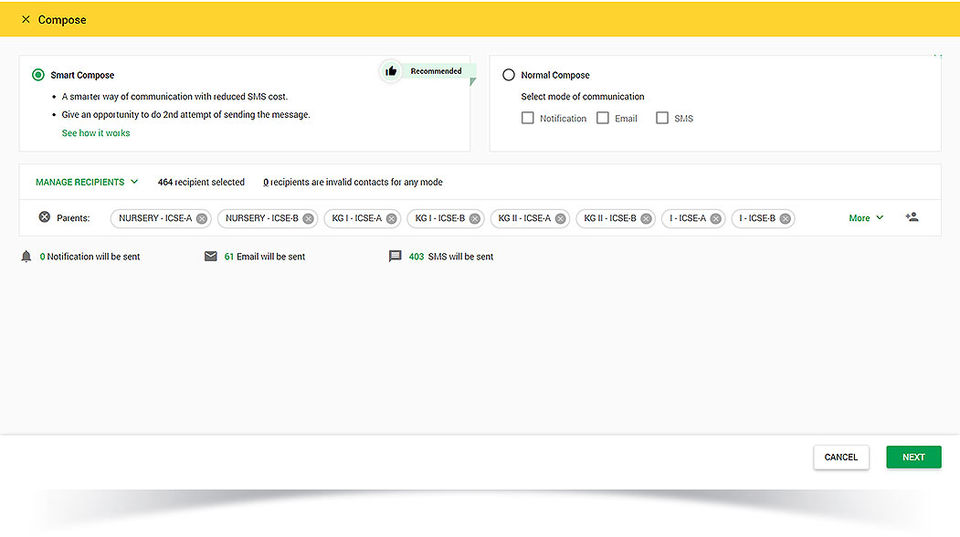 NextERP Screenshot 1