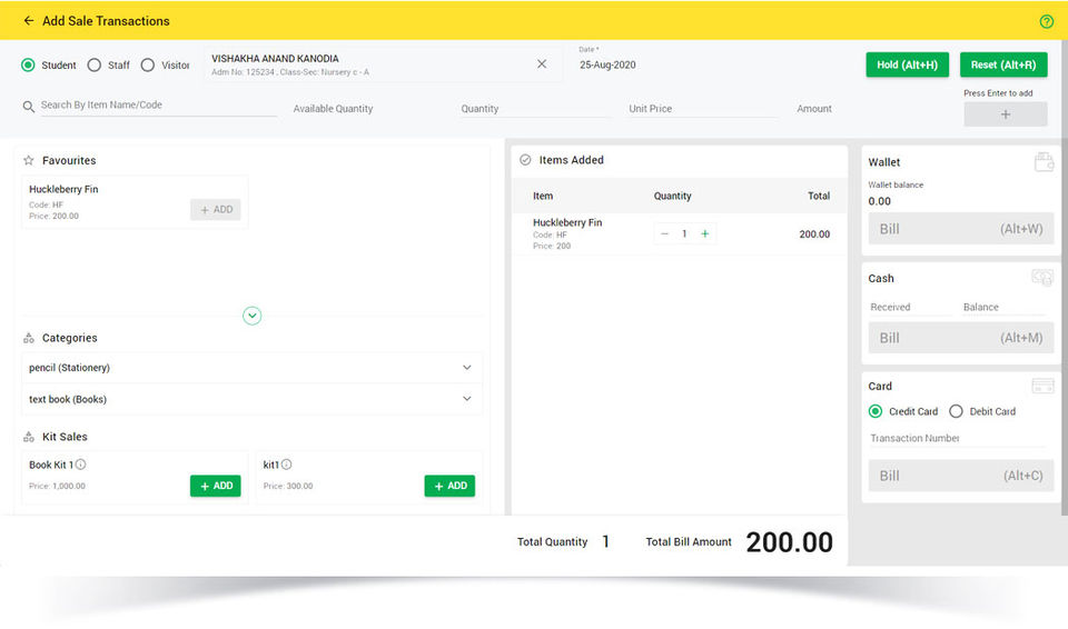 NextERP Screenshot 2