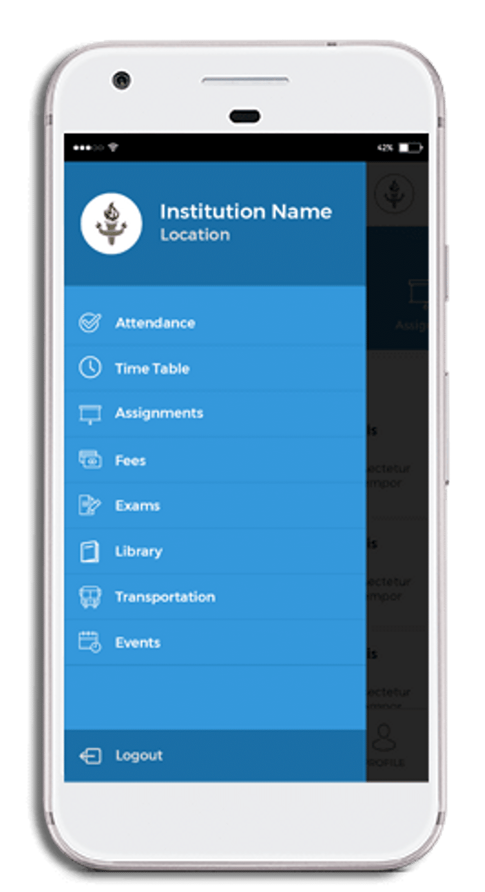 Web School ERP Screenshot 3