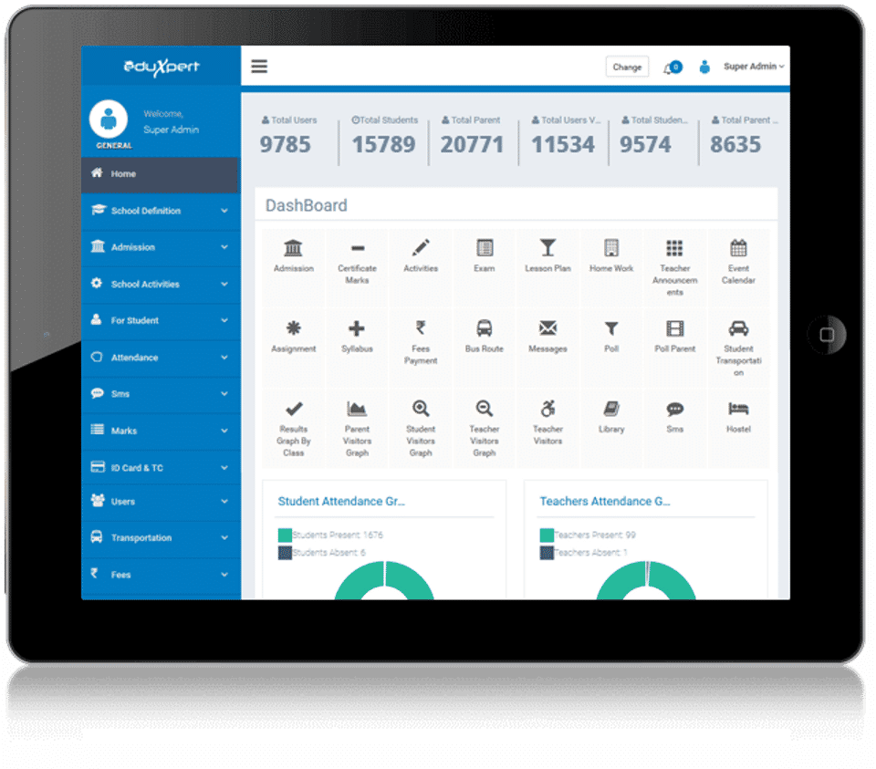 EduXpert School Management Screenshot 1