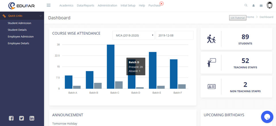 Edufar Screenshot 1
