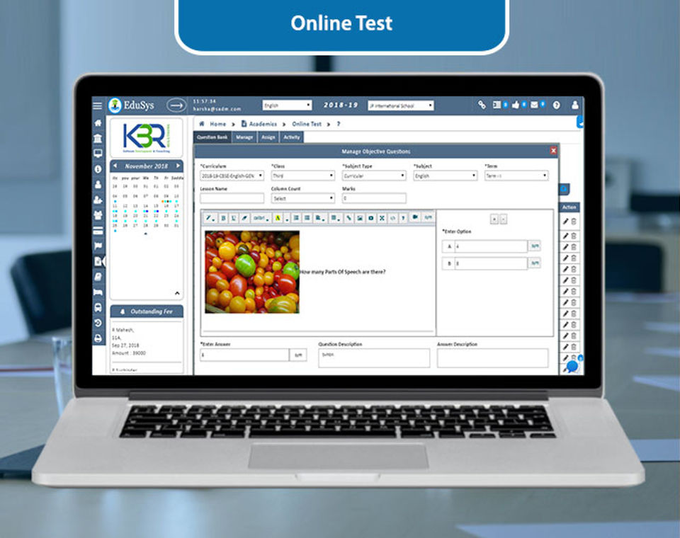 EduSys School ERP Screenshot 4