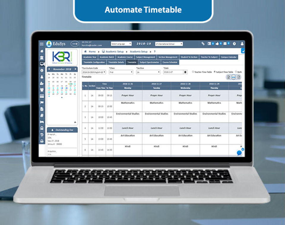 EduSys School ERP Screenshot 6