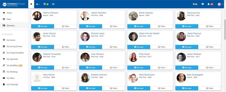 CampusGroups Screenshot 1