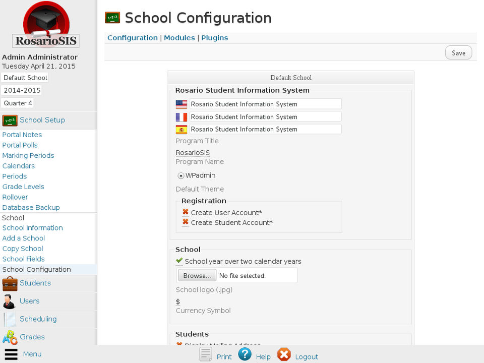RosarioSIS Screenshot 3