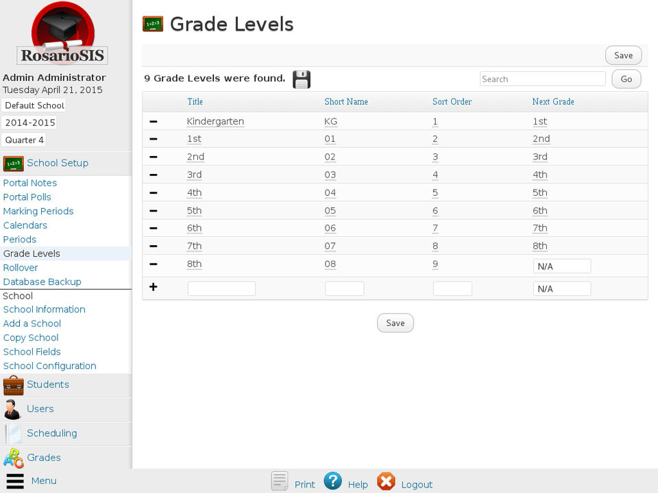 RosarioSIS Screenshot 7