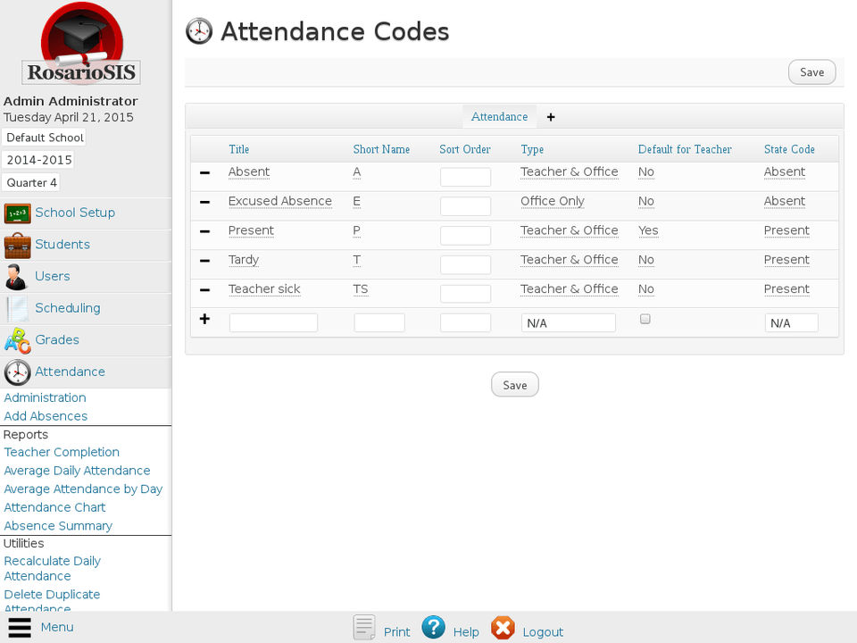 RosarioSIS Screenshot 8