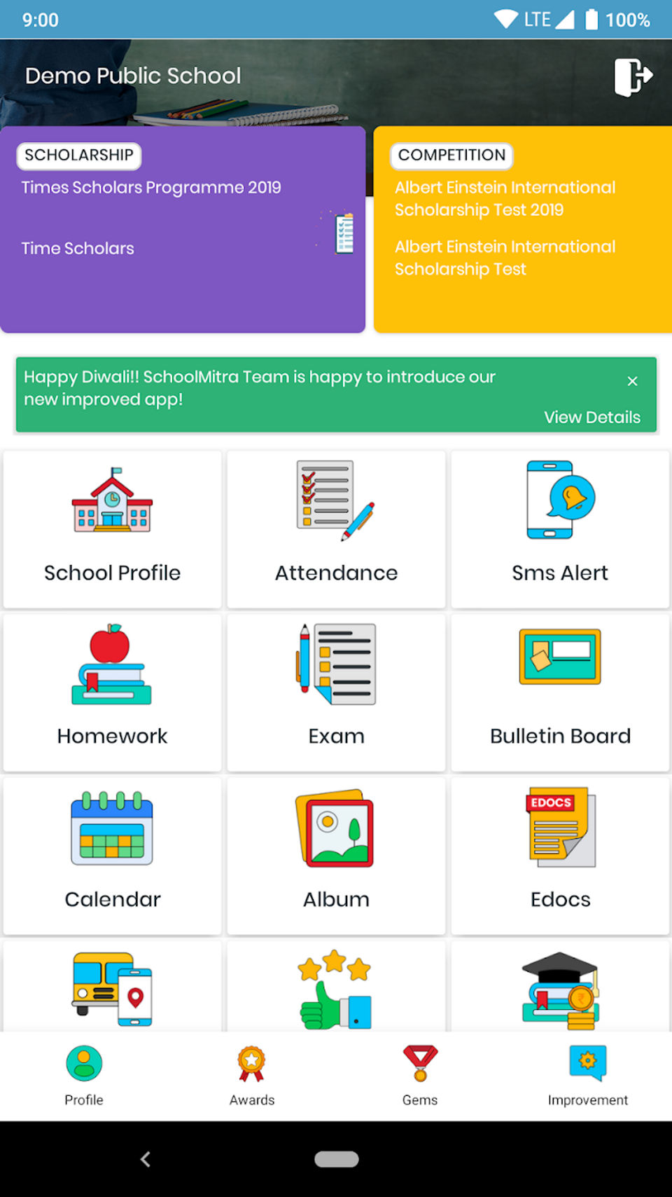 SchoolMitra Screenshot 2
