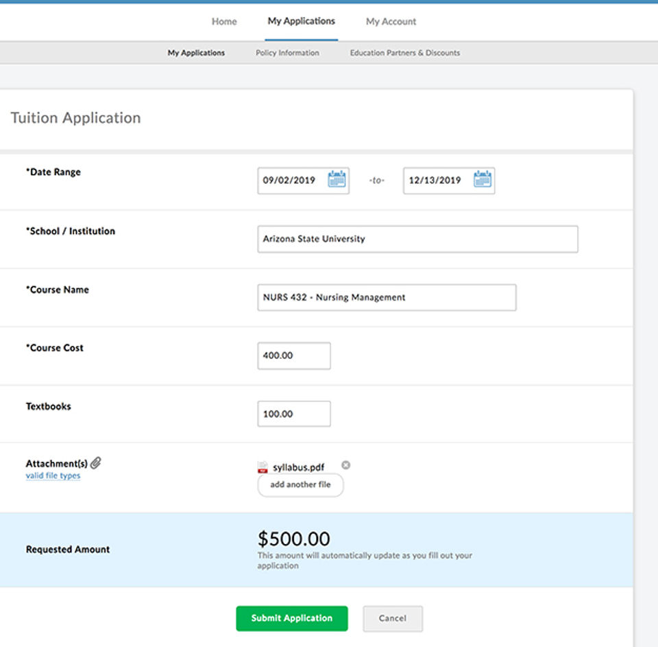TuitionManager Screenshot 1