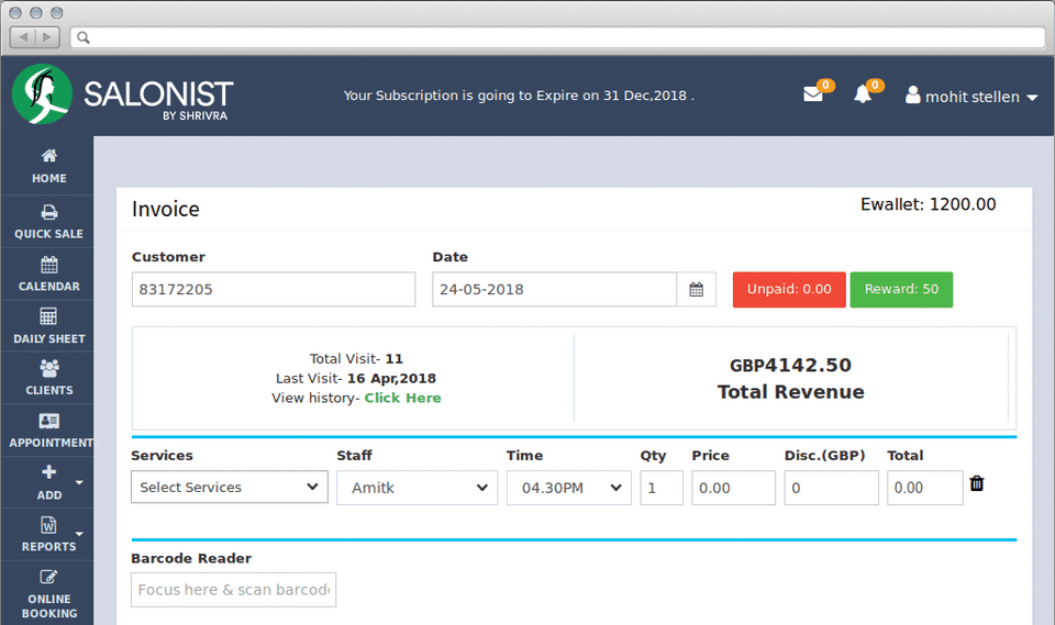 Salonist Screenshot 3