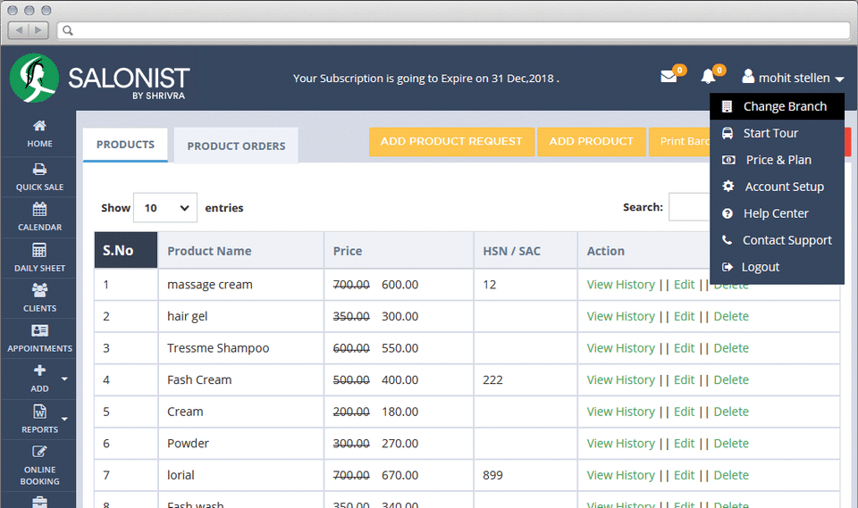 Salonist Screenshot 6