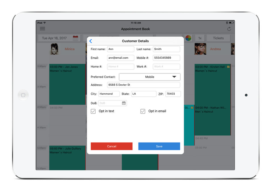 SalonBiz Screenshot 4