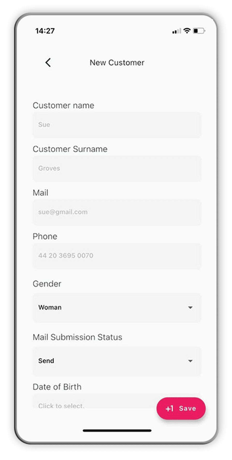 SalonManagementApp Screenshot 3