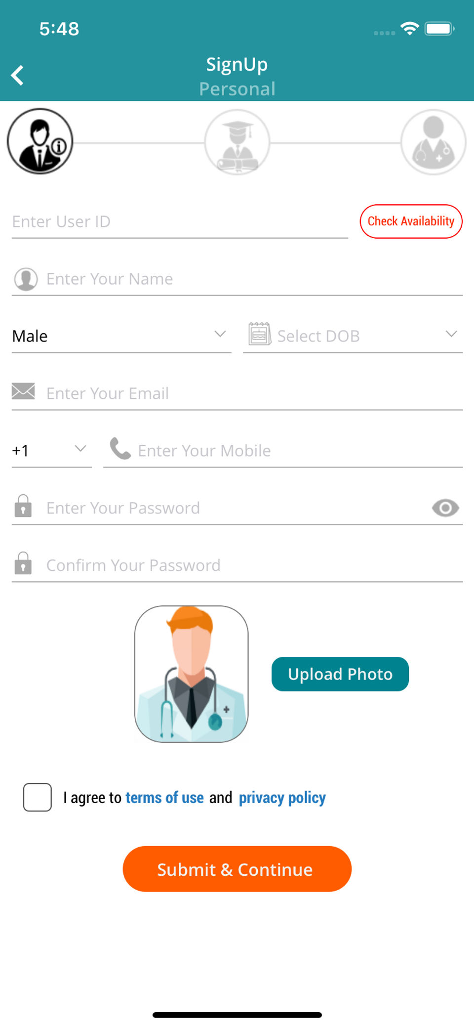 iCliniq Screenshot 1