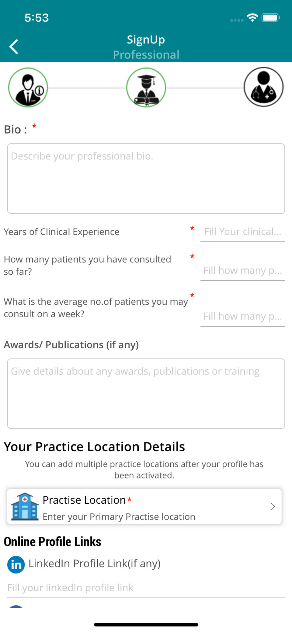 iCliniq Screenshot 3