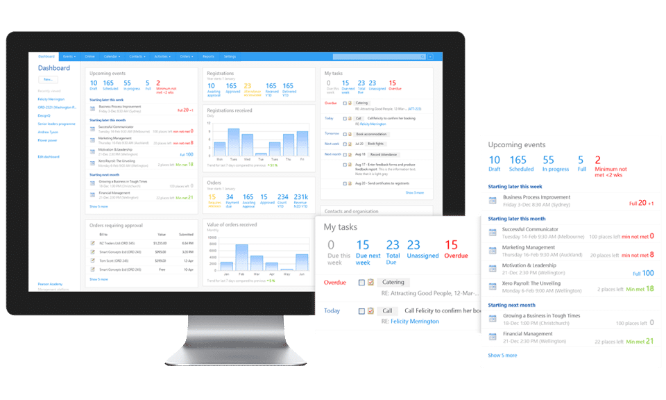 Arlo Training Management Software Screenshot 1