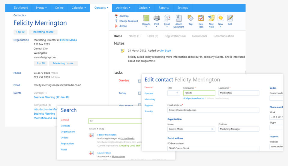 Arlo Training Management Software Screenshot 2