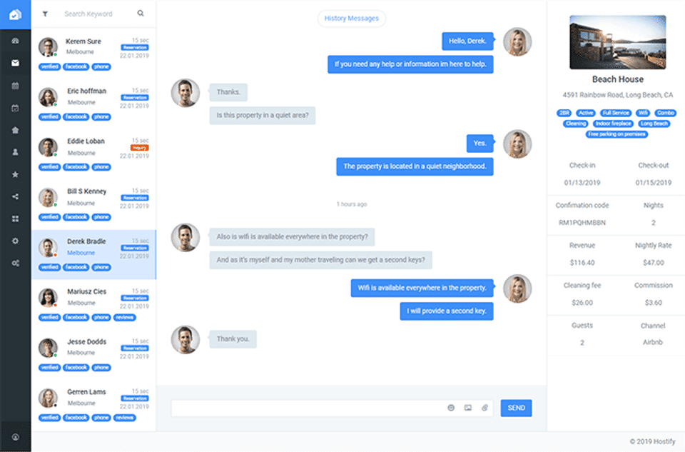 Hostify Screenshot 2