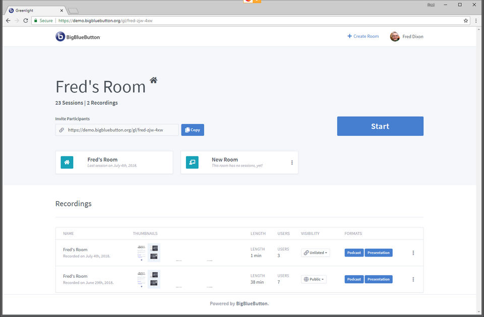 BigBlueButton Screenshot 5