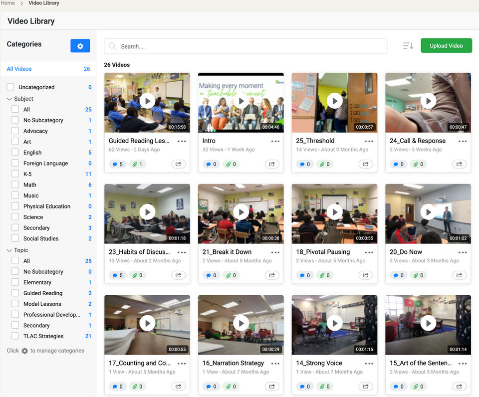 Sibme Screenshot 2