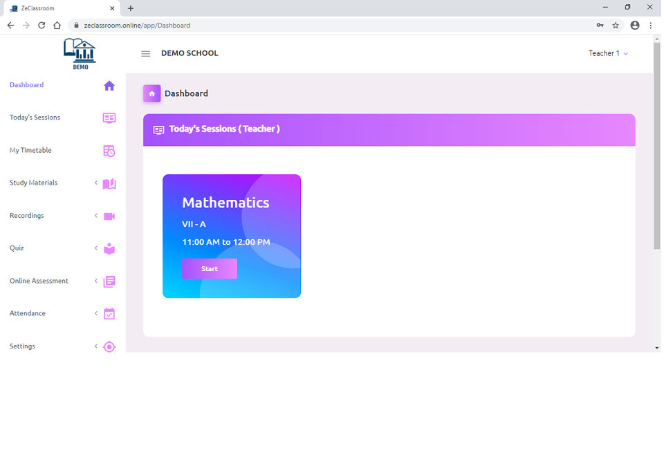 ZeClassroom Screenshot 4