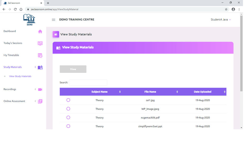 ZeClassroom Screenshot 7