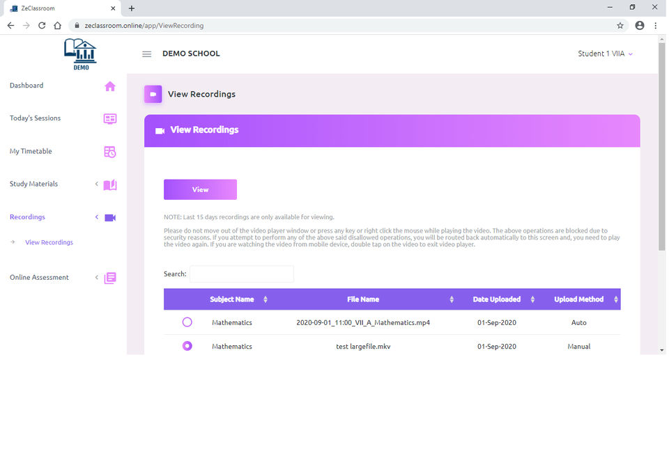 ZeClassroom Screenshot 9