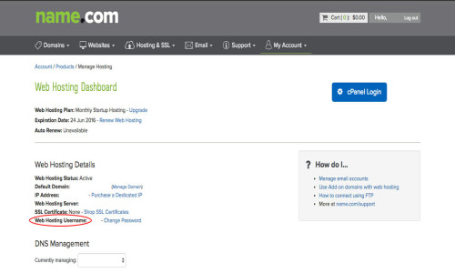 name.com Screenshot 1
