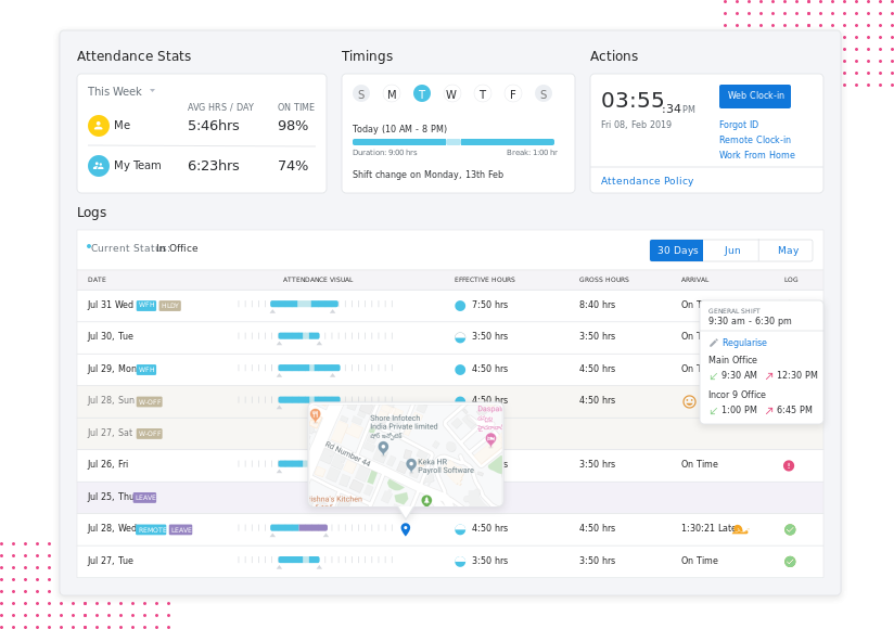 Keka HR Payroll Platform Screenshot 5
