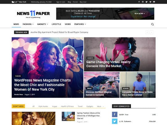 Newspaper Screenshot 1