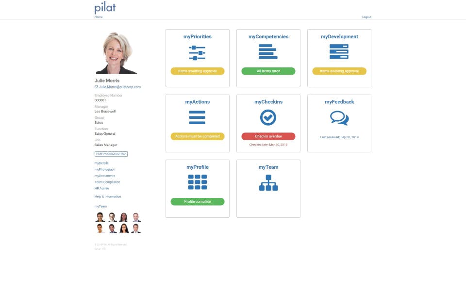 Pilat HR Screenshot 1