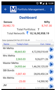 MProfit for Accounting Screenshot 1