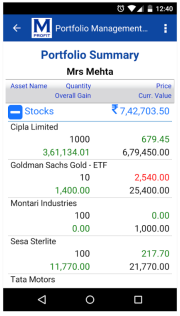MProfit for Accounting Screenshot 2