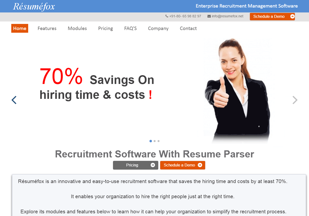  Resumefox  Screenshot 1
